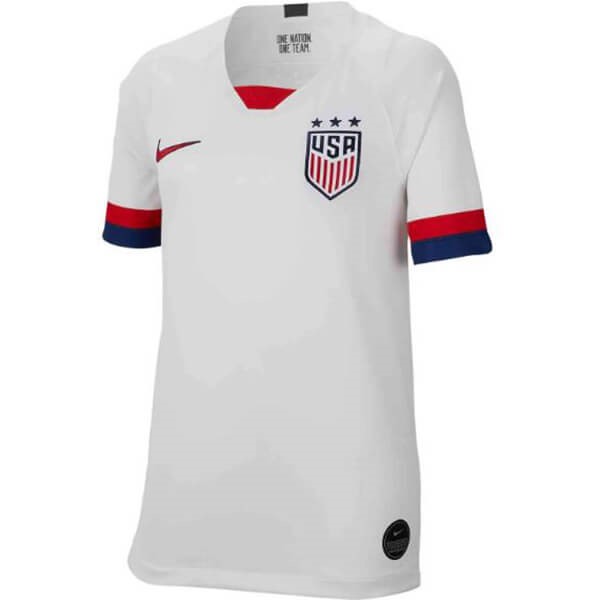 Tailandia Camiseta Estados Unidos 1ª 2019 Blanco